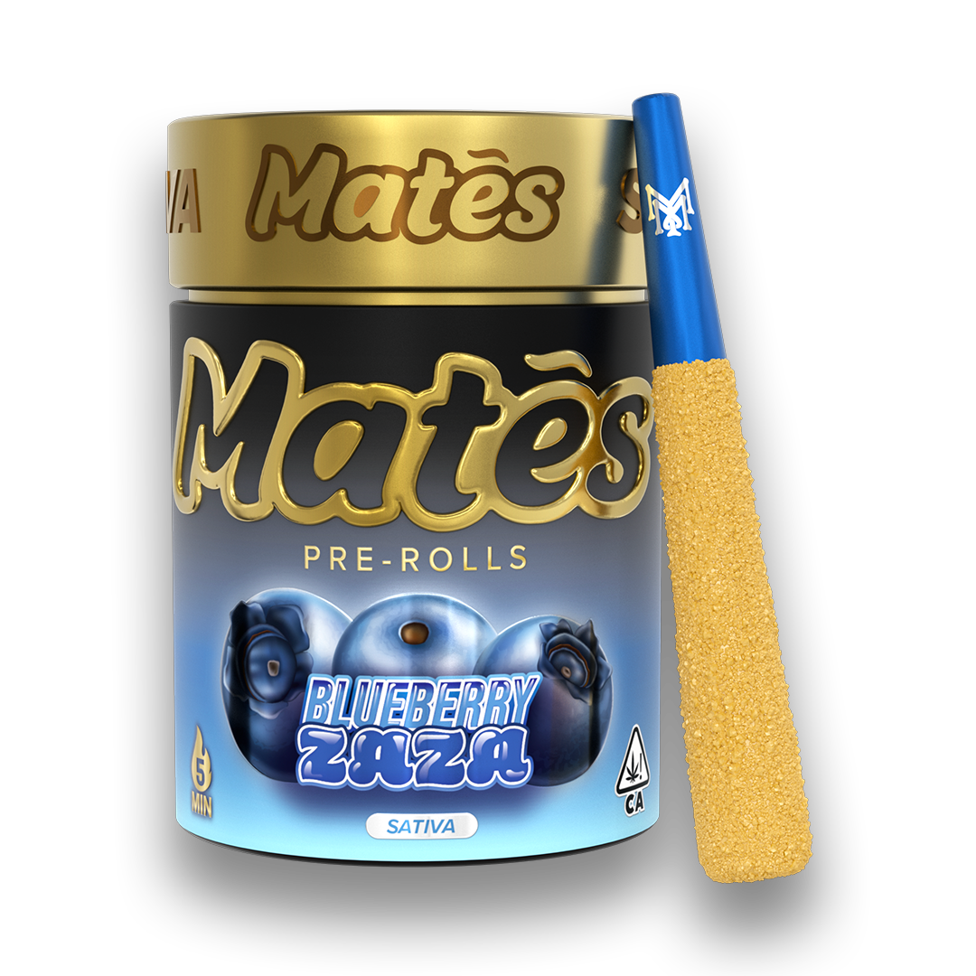 Blueberry Zaza Pre-Roll – Premium Cannabis Infused Pre-Roll Blueberry Zaza pre-roll featuring a sweet blueberry flavor, premium cannabis flower, and a smooth, flavorful smoking experience