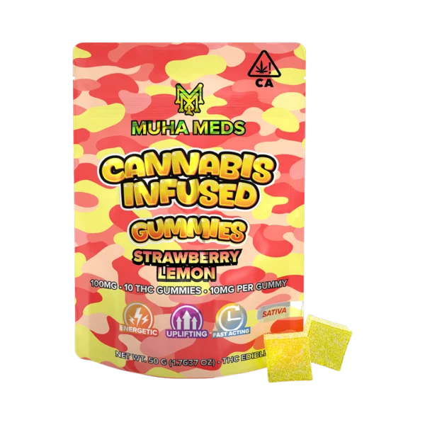 MuhaMeds Strawberry Lemon Gummies: Sweet, Zesty, and Perfectly Potent 2026 Strawberry Lemon Gummies