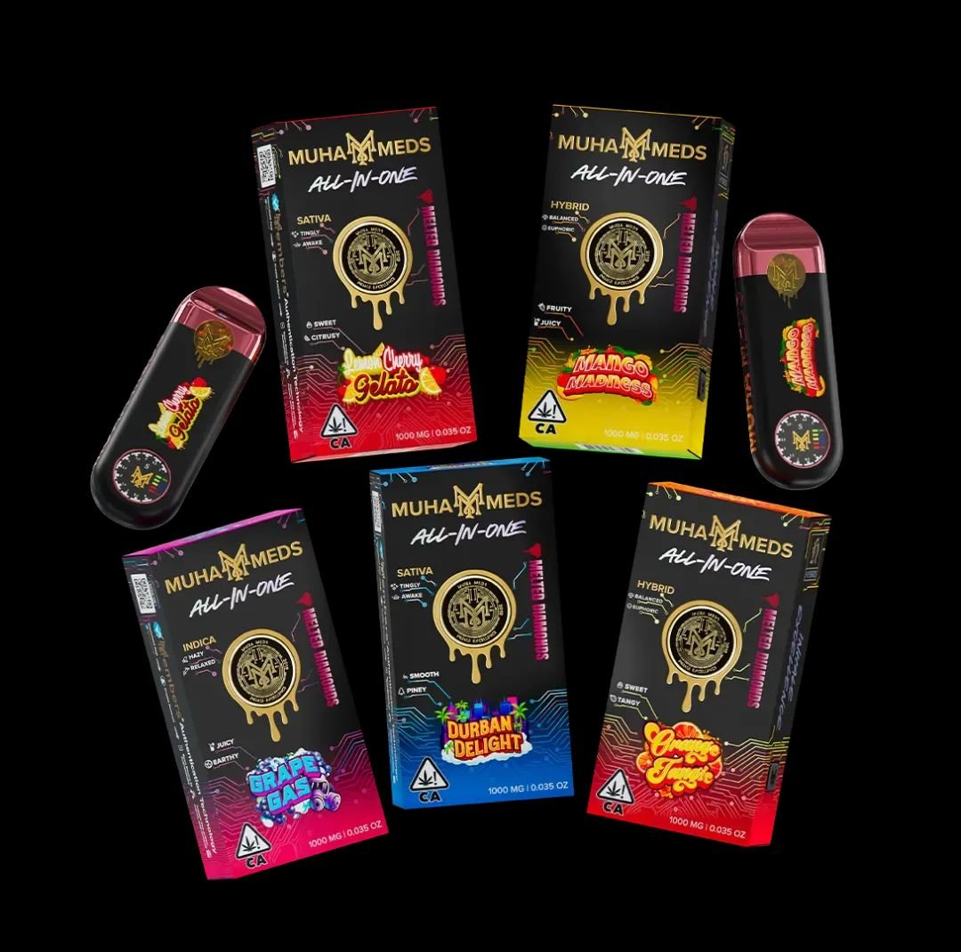 muha meds vape cartridge price Muha Meds Melted Diamonds THC-A New Gen 3 Vaporizer - 3500mg main image 0